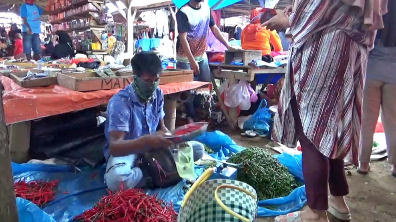 title Harga Cabai di Lampung Barat Melambung, Pedagang Semringah Harga Cabai di Lampung Barat Melambung, Pedagang Semringah