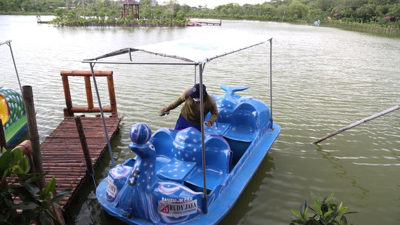 Kawasan Wisata Mangrove Gunung Anyar Surabaya Berbenah selama PPKM - Bagian 1