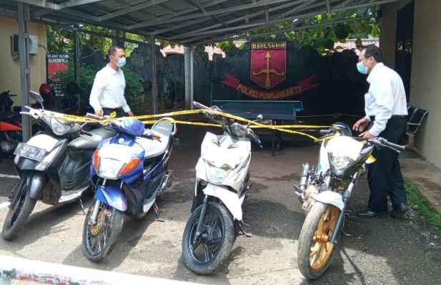 Biayai Adik Sekolah, Pemuda di Subang Nekat Curi Motor di 50 Lokasi