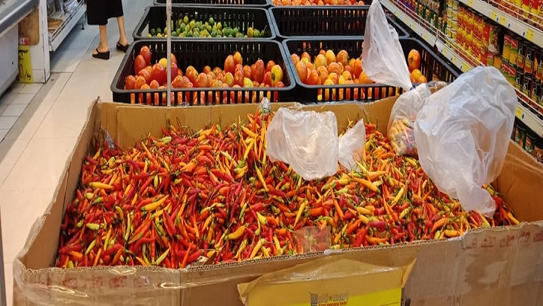 Cabai Rawit Penyumbang Inflasi Terbesar di Kota Manado