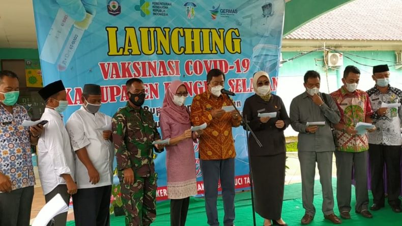 1.597 Nakes di Bangka Selatan Belum Disuntik Vaksin Covid-19