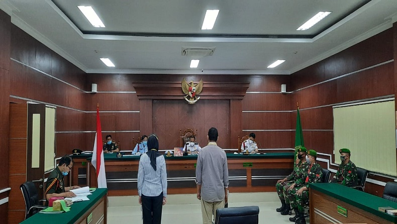Pengadilan Militer III-17 Manado Pastikan Tiga Terdakwa Melakukan Penganiayaan