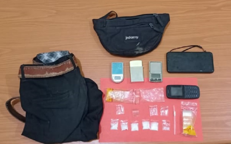 Diduga Nyambi Edar Sabu, Buruh Harian di Bangka Selatan Ditangkap Polisi