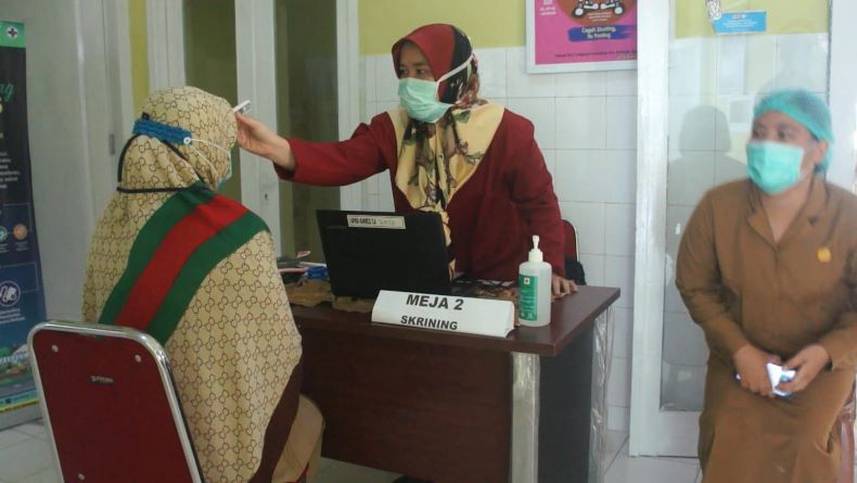 59 Nakes Puskesmas Koba Divaksin Covid-19