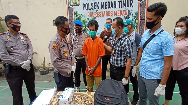 Bawa 300 gram Sabu dari Aceh, Pemuda asal Padang Ditangkap di Medan
