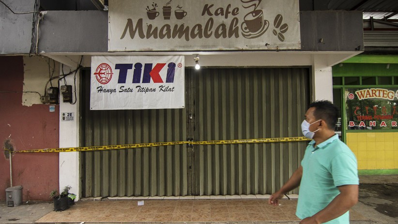 Zaim Saidi Ditangkap, Ruko Pasar Muamalah Dipasang Garis Polisi - Bagian 2