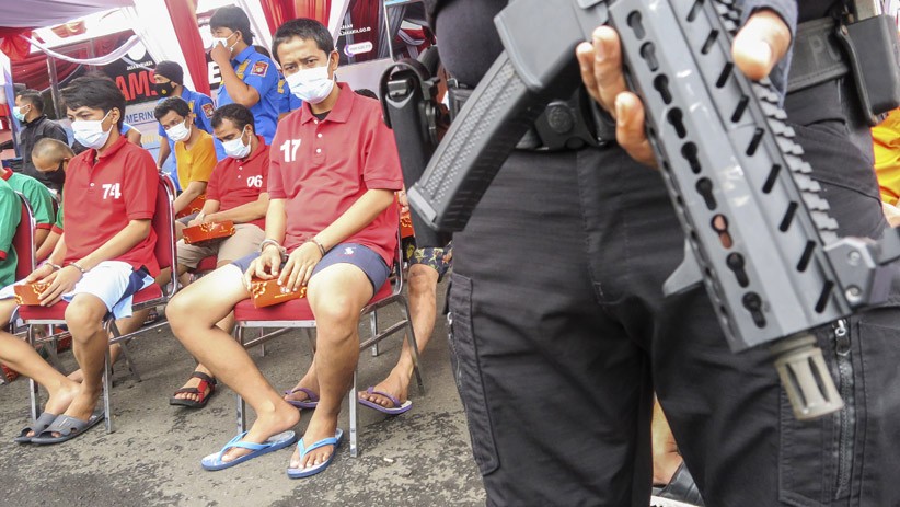Polda Metro Jaya Musnahkan 801 Kg Ganja Hasil Tangkapan dari Oktober 2020 - Bagian 3