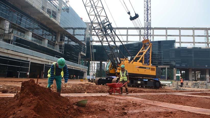 Progres Pembangunan Gedung Universitas Islam Internasional Indonesia - Bagian 2