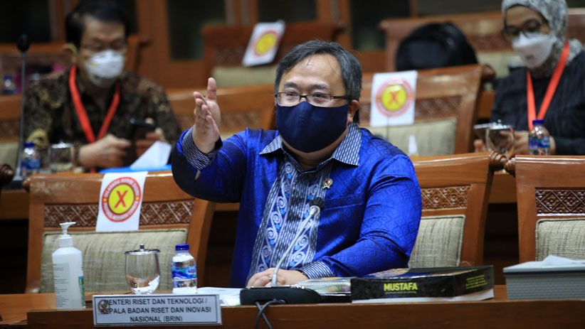 Menristek Bambang Brodjonegoro Paparkan Hasil Riset Vaksin Merah Putih - Bagian 1
