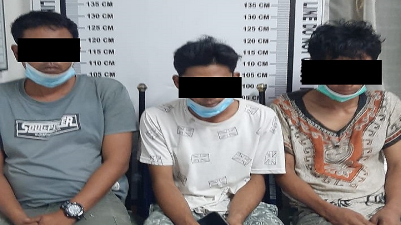 Asyik Nyabu di Kuburan, 3 Pemuda Pematangsiantar Ditangkap