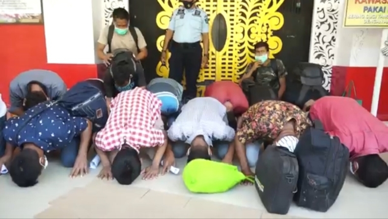 Dapat Asimilasi Bebas 16 Napi Rutan Iib Banda Aceh Sujud Sukur Bagian 1