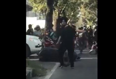 Geng Motor di Medan Berulah, 2 Pemotor Babak Belur Dikeroyok