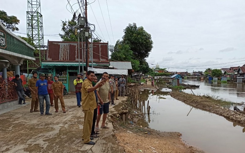 Pemprov Kalsel Akan Bangun Akses Jalan Kawasan Permukiman Kumuh Desa Tangga Ulin Hulu