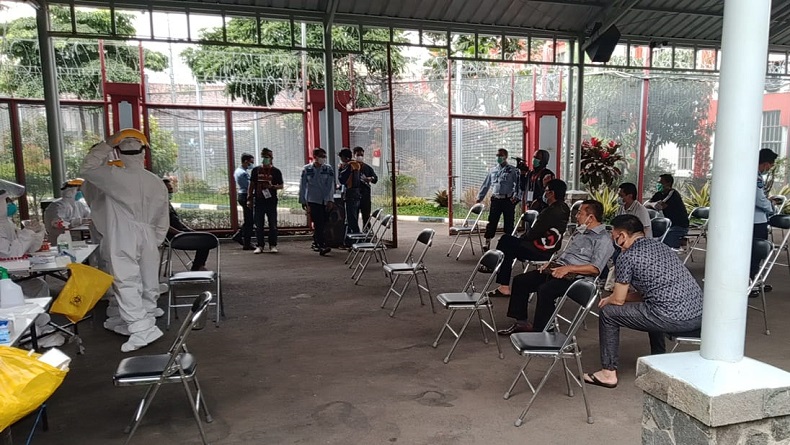 Napi Positif Covid-19 di Lapas Sukamiskin Bandung Jadi 60 Orang