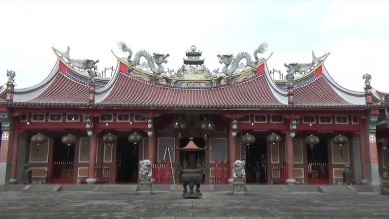 Pandemi Covid-19, Vihara Gunung Timur Batasi Umat Sembahyang di Tahun Baru Imlek