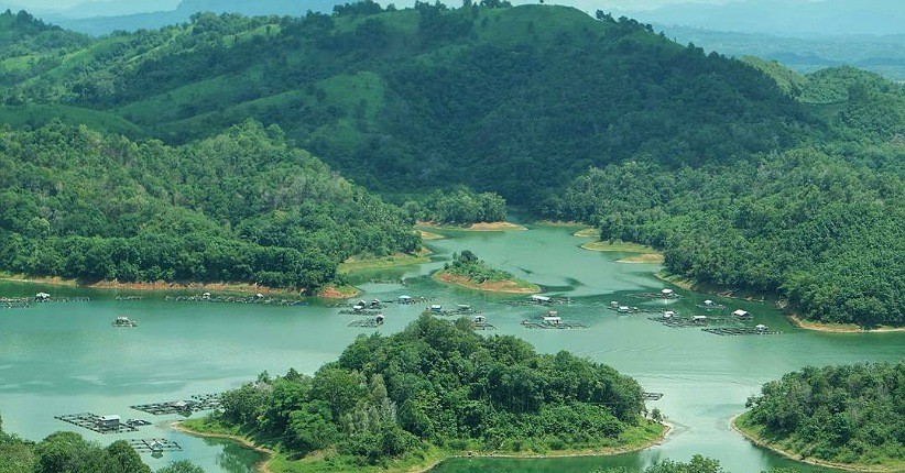 Wisata Raja Ampat ala Kalimantan Selatan, Gugusan Pulaunya Terlihat