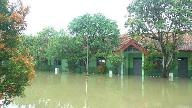Anak Sungai Bengawan Solo Meluap, Sejumlah Desa di Klaten Terendam Banjir