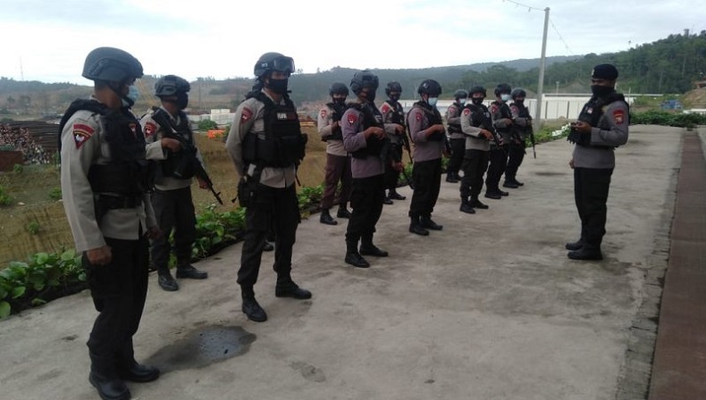 3 SSK Brimob Disiagakan untuk Amankan Pemungutan Suara Ulang di Papua