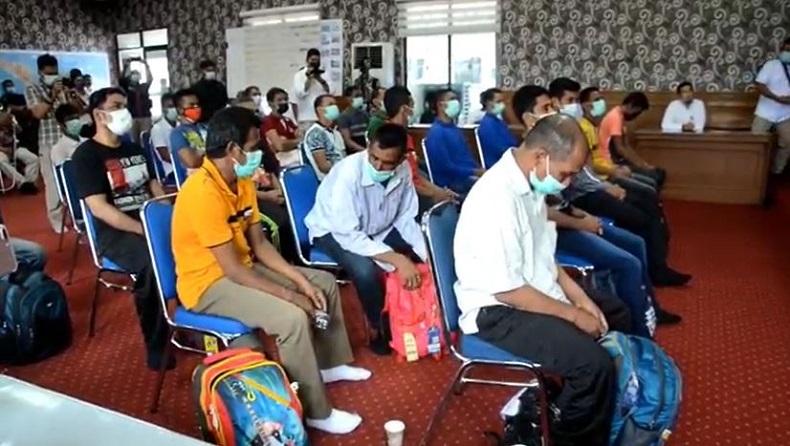 21 Nelayan yang Sempat Ditahan Otoritas India Tiba di Aceh, 4 Masih Dipenjara