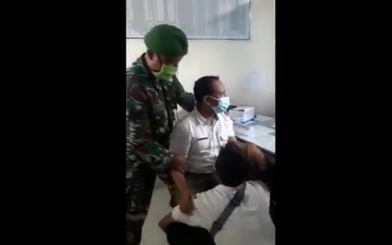 Beredar Video Kepala Puskesmas di Lombok Timur Teriak Histeris saat Divaksin Covid-19