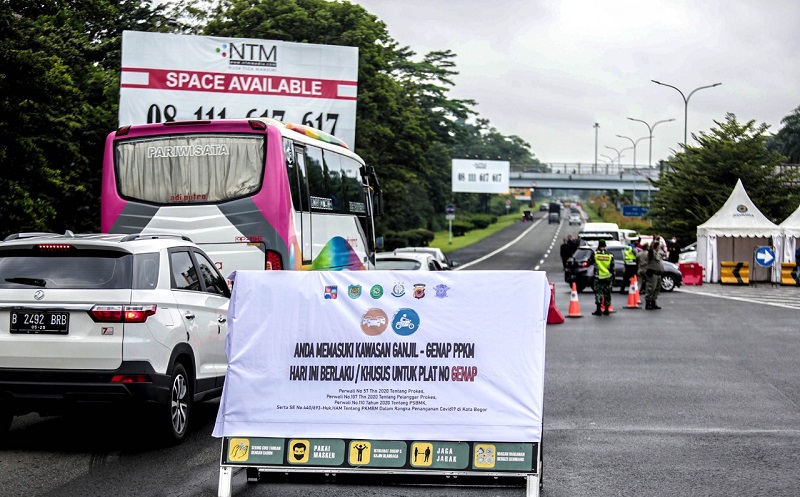 Besok Kota Bogor Kembali Berlakukan Ganjil Genap, Ini Titiknya