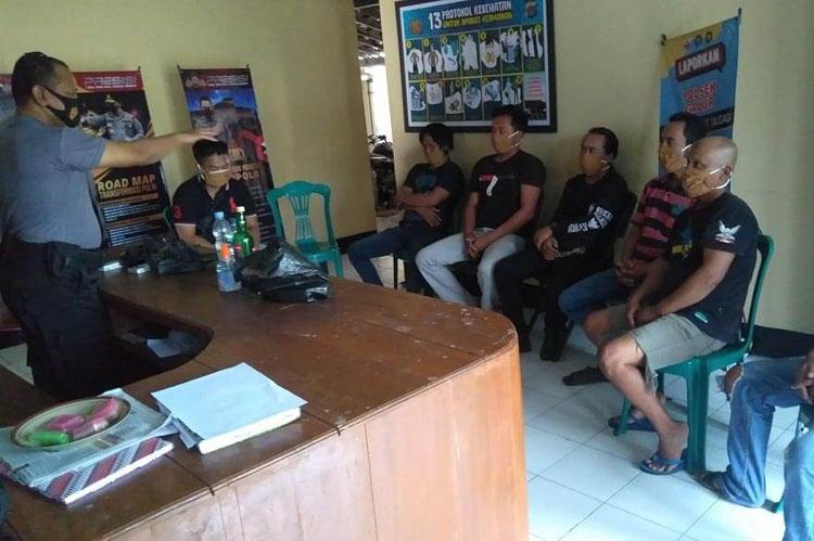 Pesta Miras di Persawahan, 7 Warga Kulonprogo Diamankan Polisi