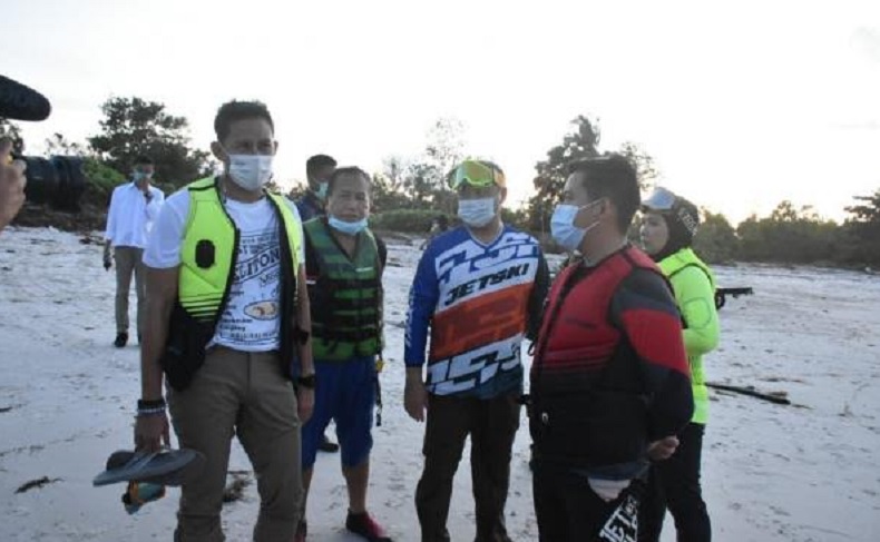 Menparekraf Sandiaga Uno Dukung Triathlon Series, Sebut Belitung Venue Terbaik