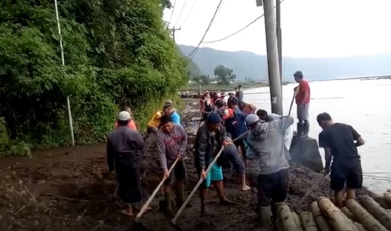 8 Desa di Bangli Diterjang Banjir dan Longsor, BPBD Kewalahan