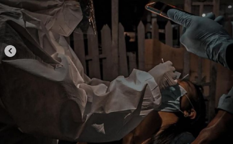 Razia Kafe di Pontianak, 24 Orang Reaktif Covid-19 Jalani Tes Swab