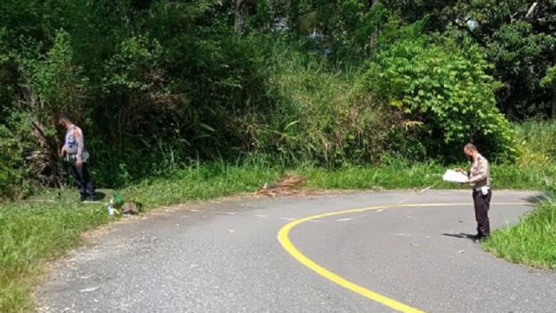 Suami Istri di Bolmong Tewas Kecelakaan di Jalan Kebun, Diduga akibat Rem Blong