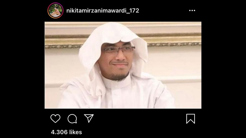  Ustaz Maaher At-Thuwailibi Meninggal, Nikita Mirzani: Semoga Dilapangkan Kuburnya 
