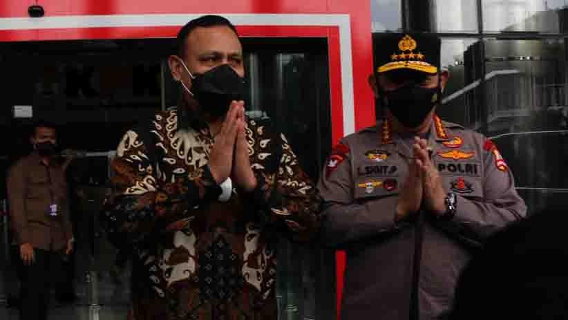 Kapolri Jenderal Listyo Sigit Prabowo Silaturahmi ke Ketua KPK Firli Bahuri - Bagian 2