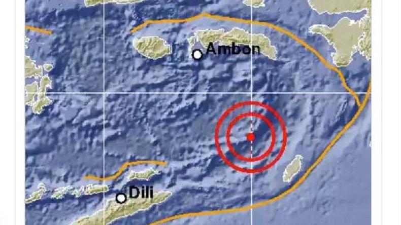Gempa Bumi Terkini M5,4 di Laut Maluku, Tak Berpotensi Tsunami