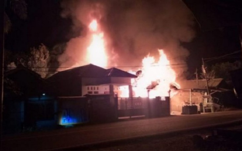 Tragis, Kebakaran di Tabalong Tewaskan Bocah Kakak Beradik 