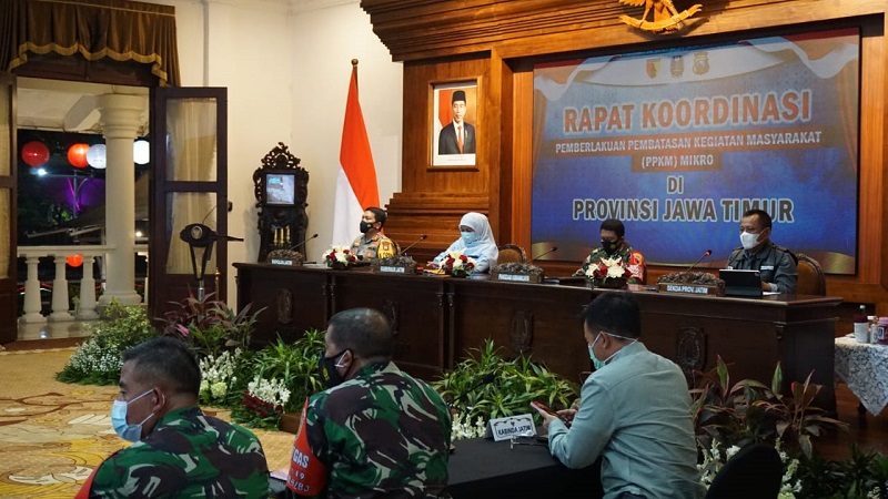 Efektifkan PPKM Mikro, Pekan Ini Polda Jatim Bentuk 2.104  Kampung Tangguh 