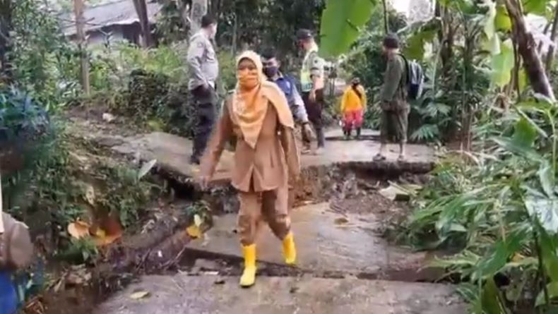 20 Rumah di Kendal Terancam Bahaya Longsor dan Tanah Bergerak 
