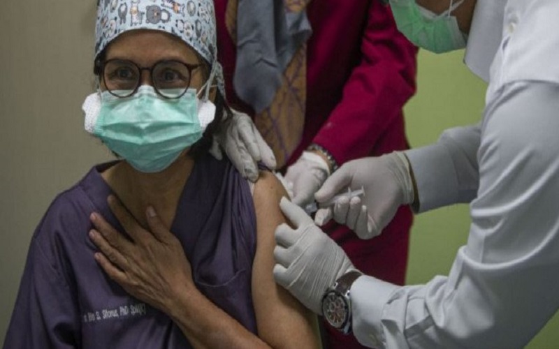 203 Nakes Usia Lanjut di Sumsel Masuk Daftar Penerima Vaksin