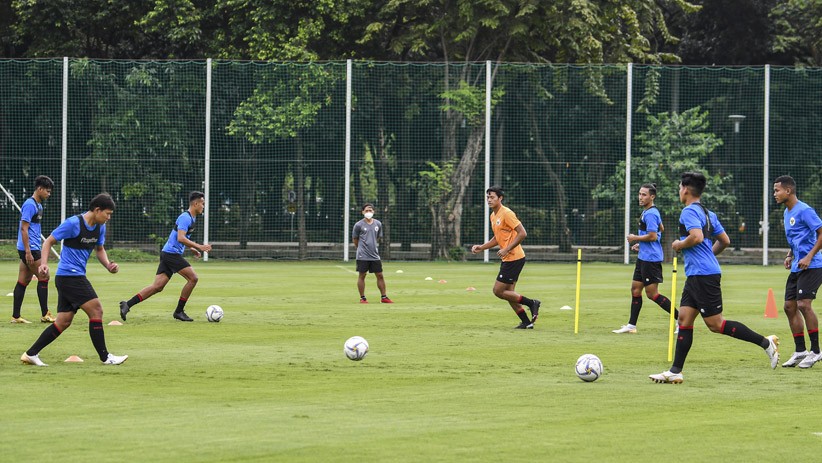 Persiapan SEA Games 2021, Timnas U-22 Latihan Perdana di GBK - Bagian 3
