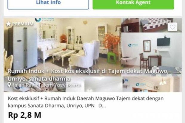 title Terdampak Pandemi Kos-kosan di Yogya Bangkrut, Ribuan Dijual Online Terdampak Pandemi Kos-kosan di Yogya Bangkrut, Ribuan Dijual Online