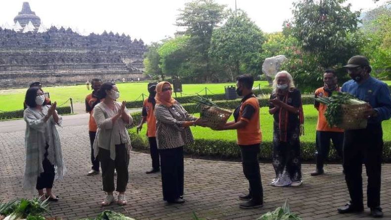  Pandemi, Tradisi Ruwat Rawat Borobudur Digelar Virtual