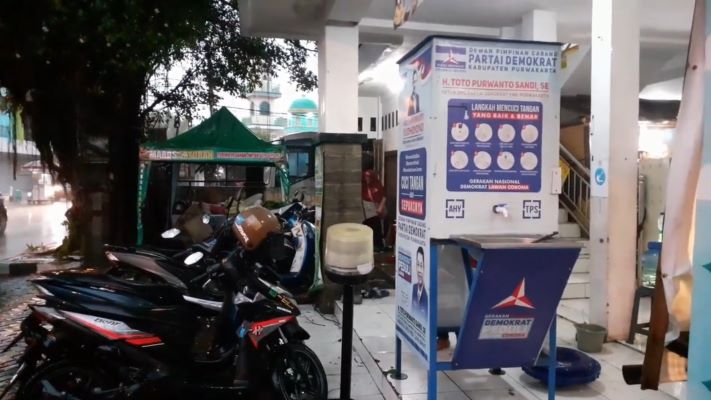 Wastafel Bergambar AHY Menghilang, Kader Demokrat Purwakarta Meradang