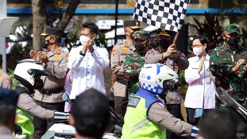 Tegakkan Disiplin Protokol Kesehatan, Kapolri Lepas Satgas Covid-19 - Bagian 1