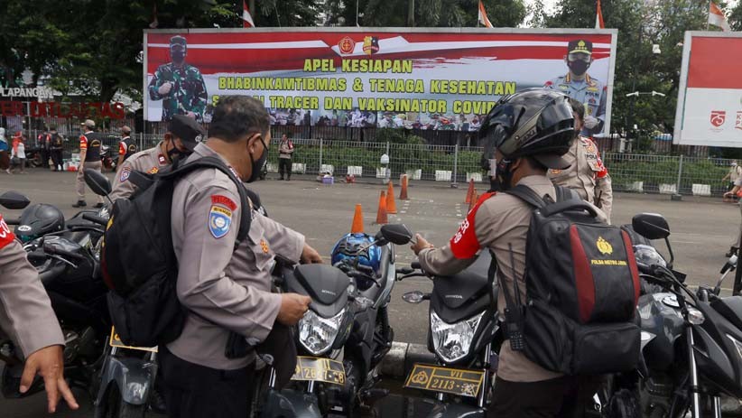 Tegakkan Disiplin Protokol Kesehatan, Kapolri Lepas Satgas Covid-19 - Bagian 4