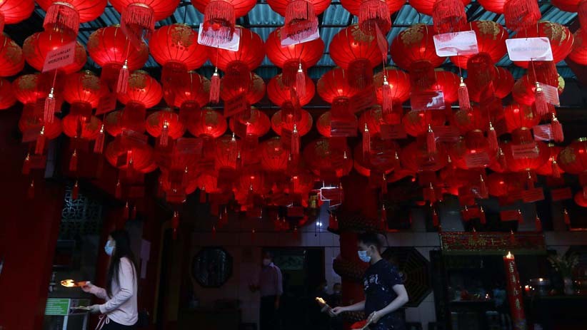 Malam Tahun Baru Imlek, Kelenteng di Palmerah Tidak Laksanakan Sembahyang - Bagian 1