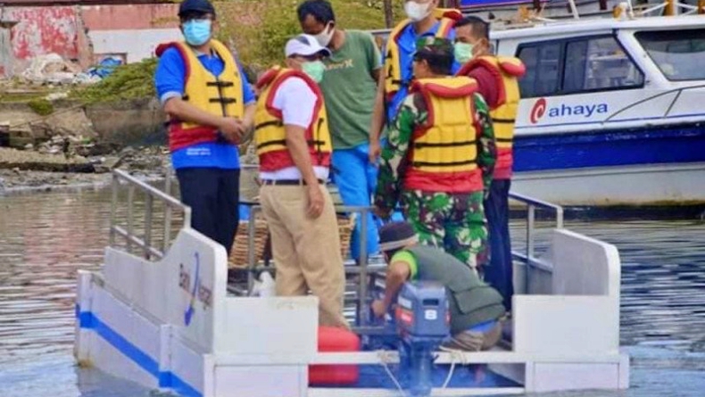 Padang Punya Kapal Pengumpul Sampah untuk Bersihkan Sungai