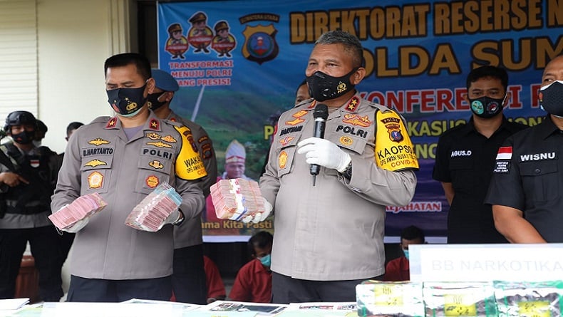 Polda Sumut Jerat Bandar Narkoba Man Batak dengan TPPU, Kapolda: Miskinkan Dia
