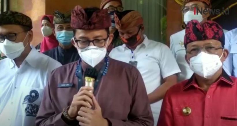 Sandi Sebut Program Free Covid Corridor untuk Wisman Diuji Coba Maret di Bali