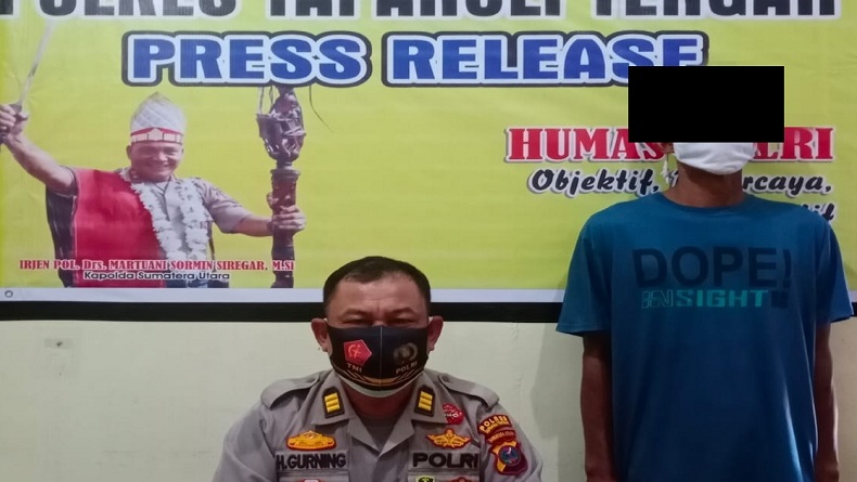 Simpan 1 Paket Sabu, Nelayan di Sibolga Ditangkap Polisi