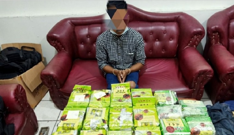 Pekerja Migran Selundupkan 18 Kg Sabu dari Malaysia ke Entikong, Diupah 10.000 Ringgit