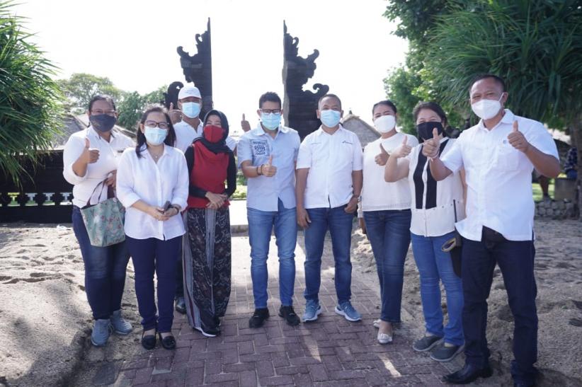 Menparekraf Sandiaga Uno Bermalam di The Patra Bali Resort and Villas Selama Ngantor di Bali
